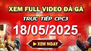 Xem Lại Video Đá Gà CPC3 Ngày 18-05-2025 cùng GACAM67