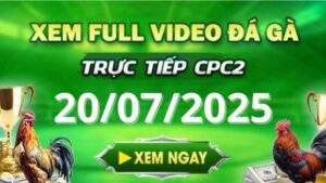 Xem lại video đá gà CPC2 ngày 20_07_2025 tại Gacam67